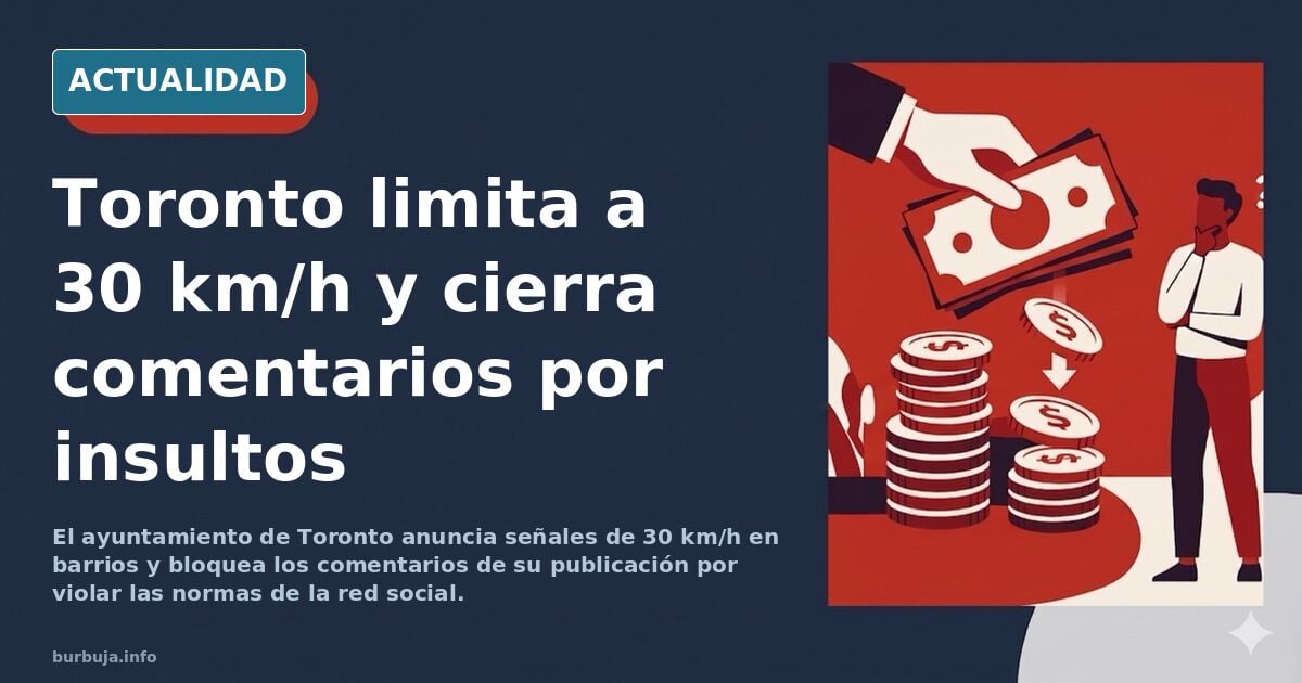 El ayuntamiento de Toronto publica un tuit y tiene que cerrar los comentarios