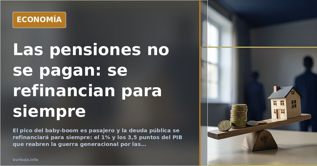 El baby-boom no rompe las pensiones: la deuda será perpetua