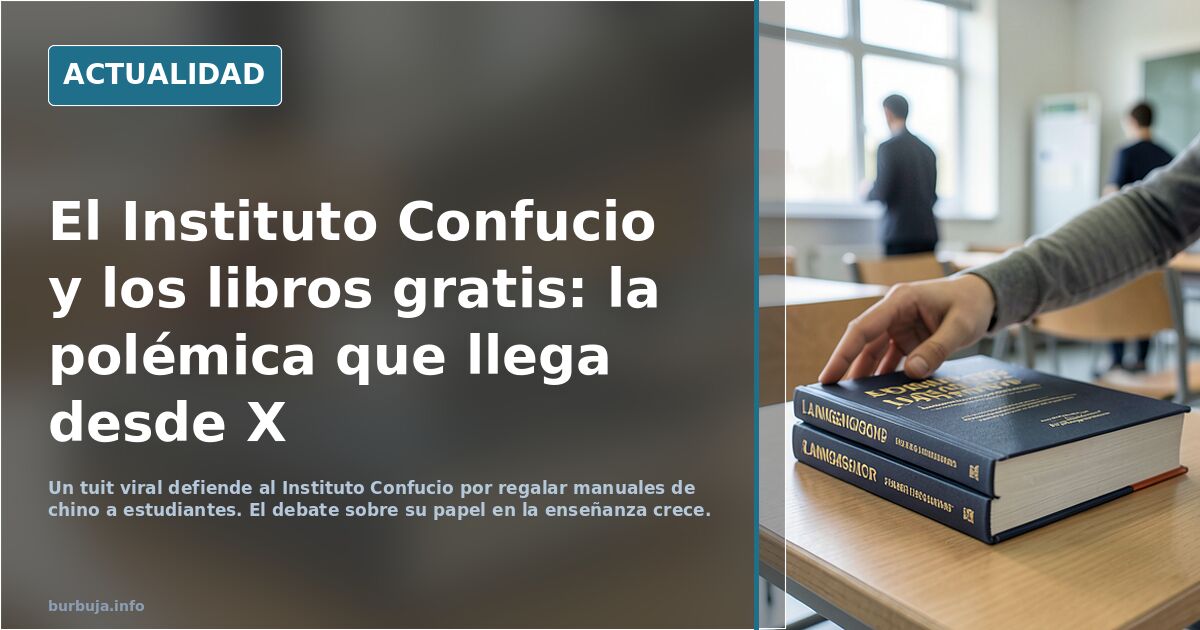 Lo del pais woke en contra el instituto confuncio es delirante