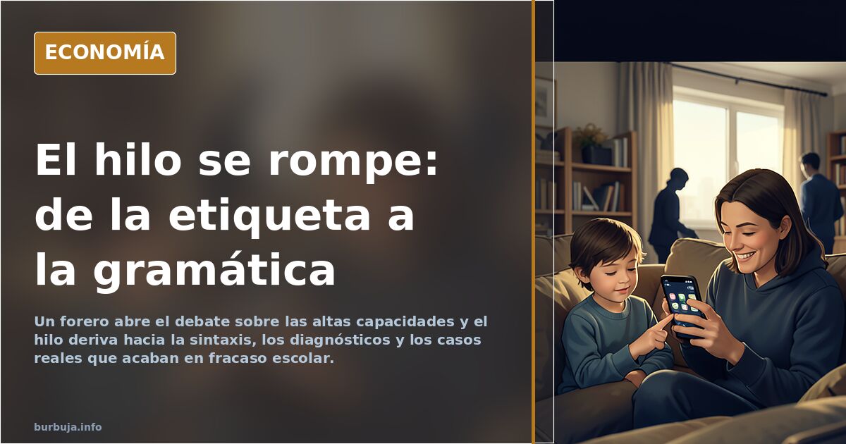 Por que todos los padres que conozco sus descendientes son "de altas capacidades"?