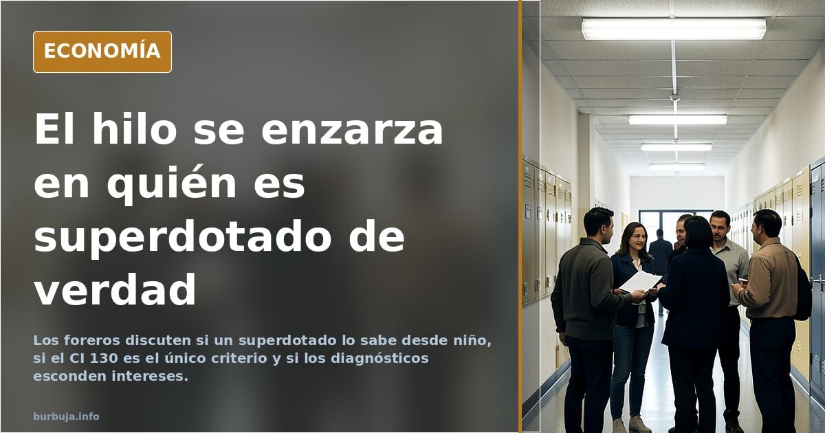 Por que todos los padres que conozco sus descendientes son "de altas capacidades"?