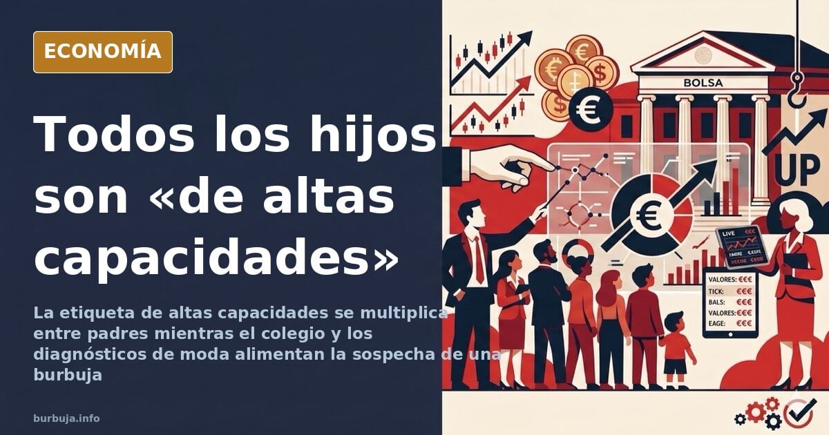 Alta capacidad: la etiqueta que ya se pone a cualquier niño
