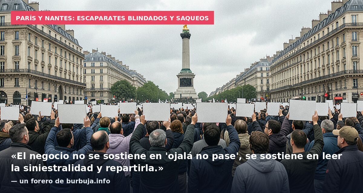 Macron despliega 70.000 policías y equipo militar contra disturbios