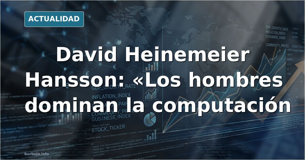 Creador de omarchy Linux hace declaraciones polémicas de que los hombres dominan la computación