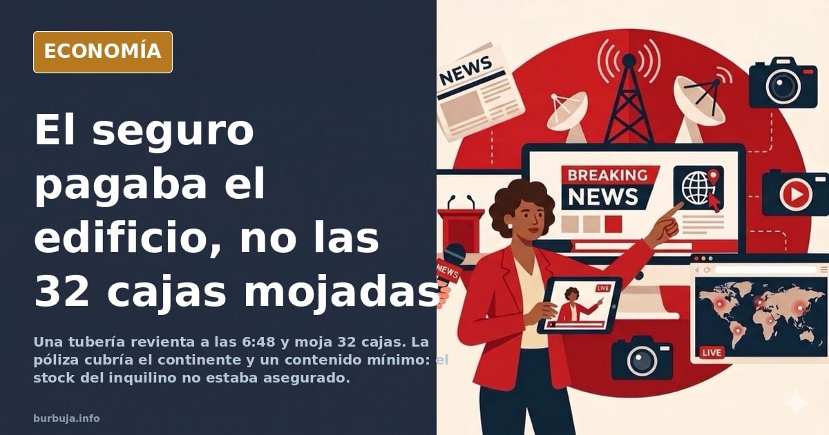El seguro estaba pagado. La mercancía, no