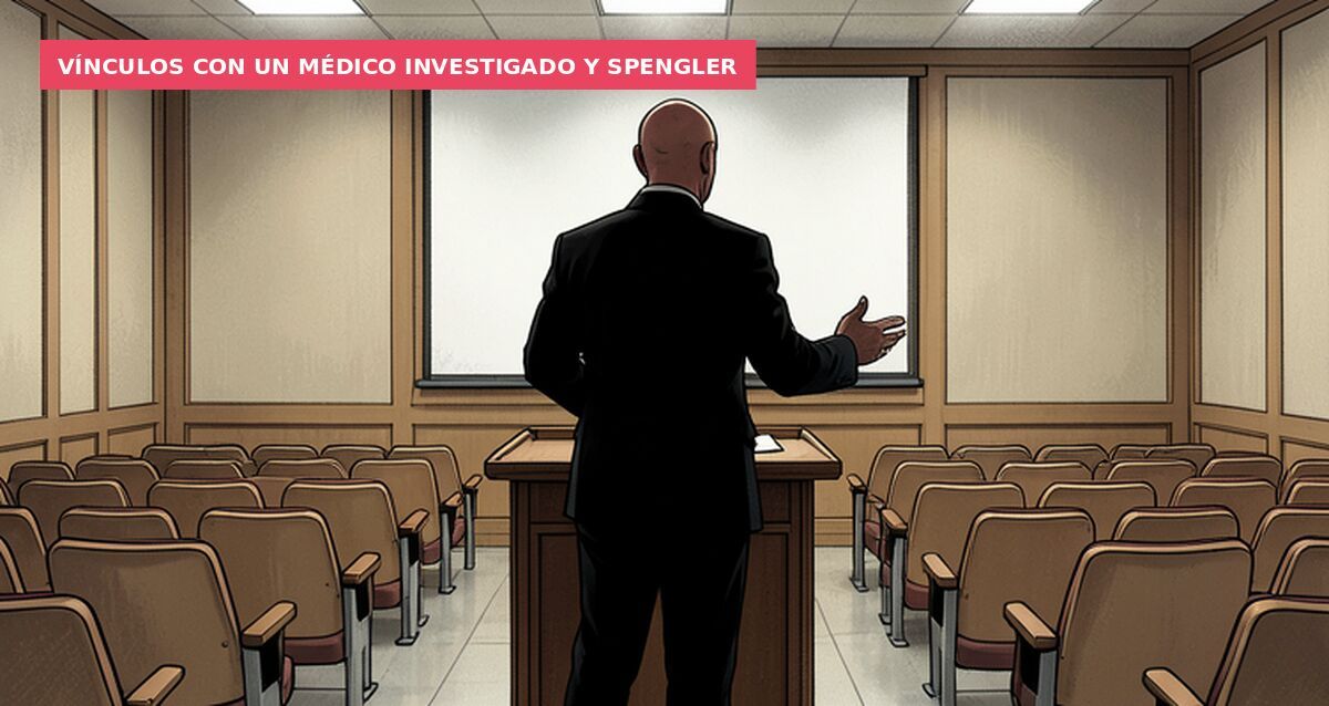 Vínculos con un médico investigado y Spengler