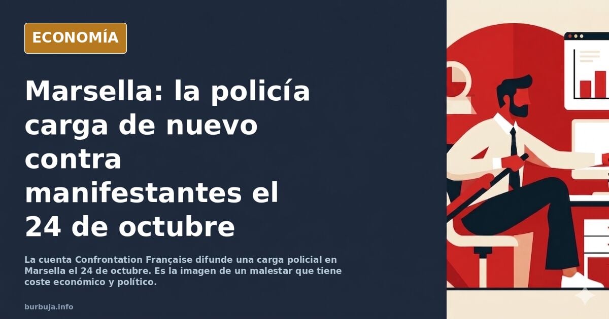 Empieza nuevo sábado de disturbios en Francia - Marsella está en guerra