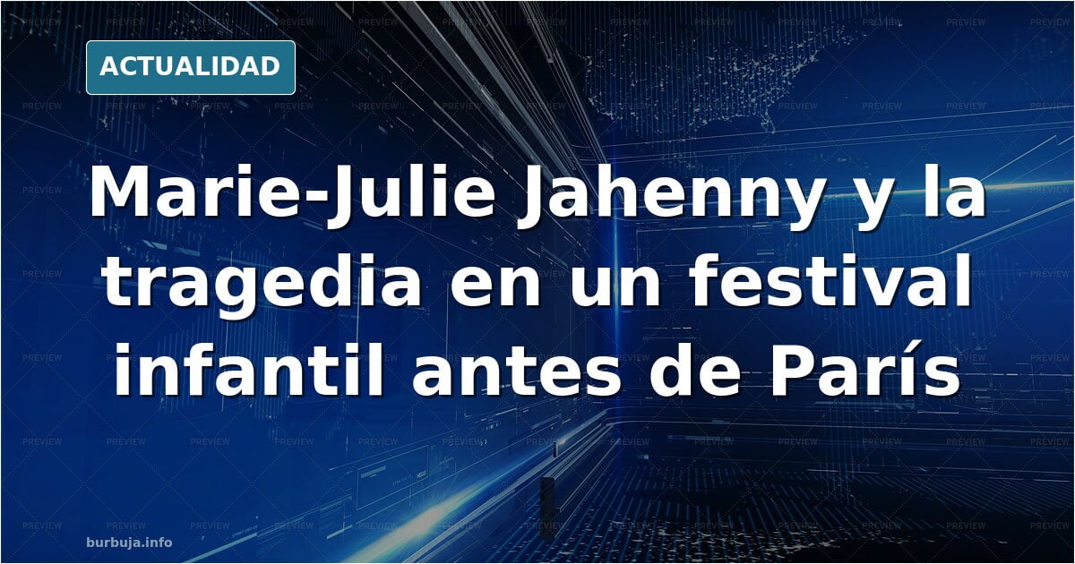 Marie Martel (Apariciones de Tilly): "Antes destrucción París habrá terrible tragedia en un festival infantil" (¿Eurovisión Junior? Se celebra hoy).