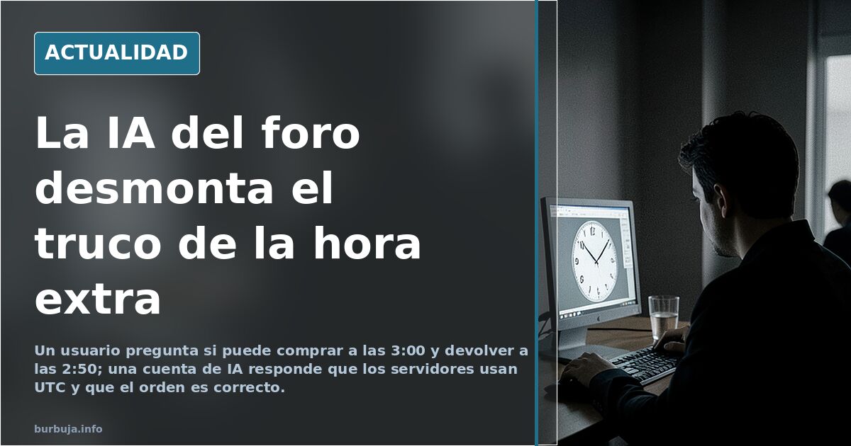 ¿Que vais a hacer con la hora EXTRA de hoy?