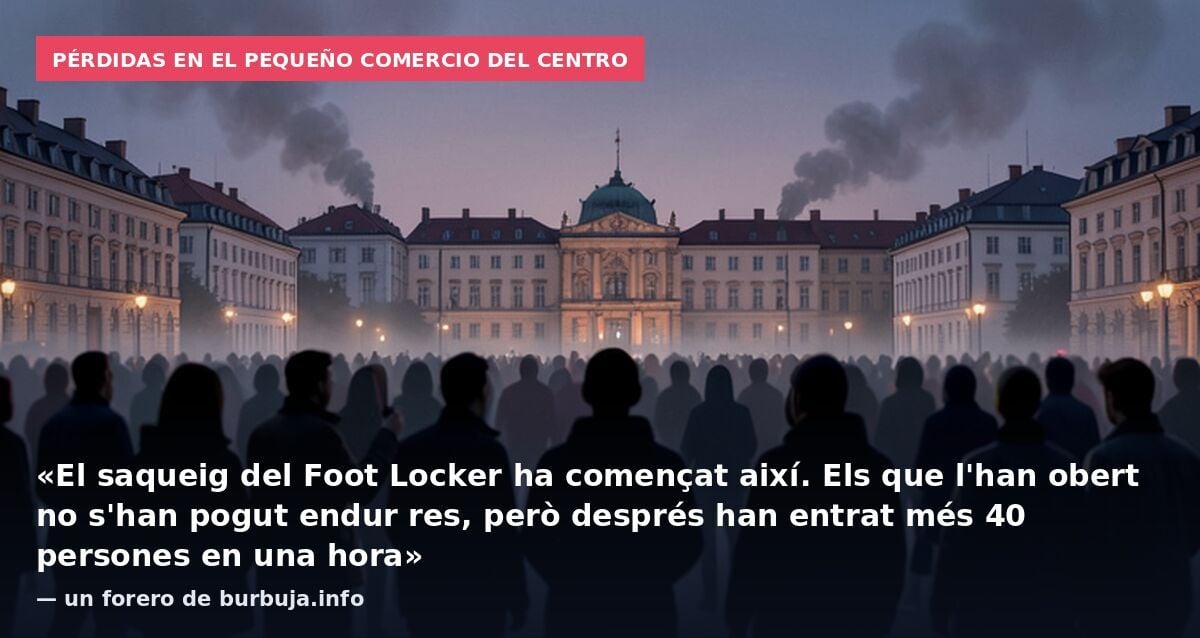 SE ESTA LIANDO EN BARCELONA
