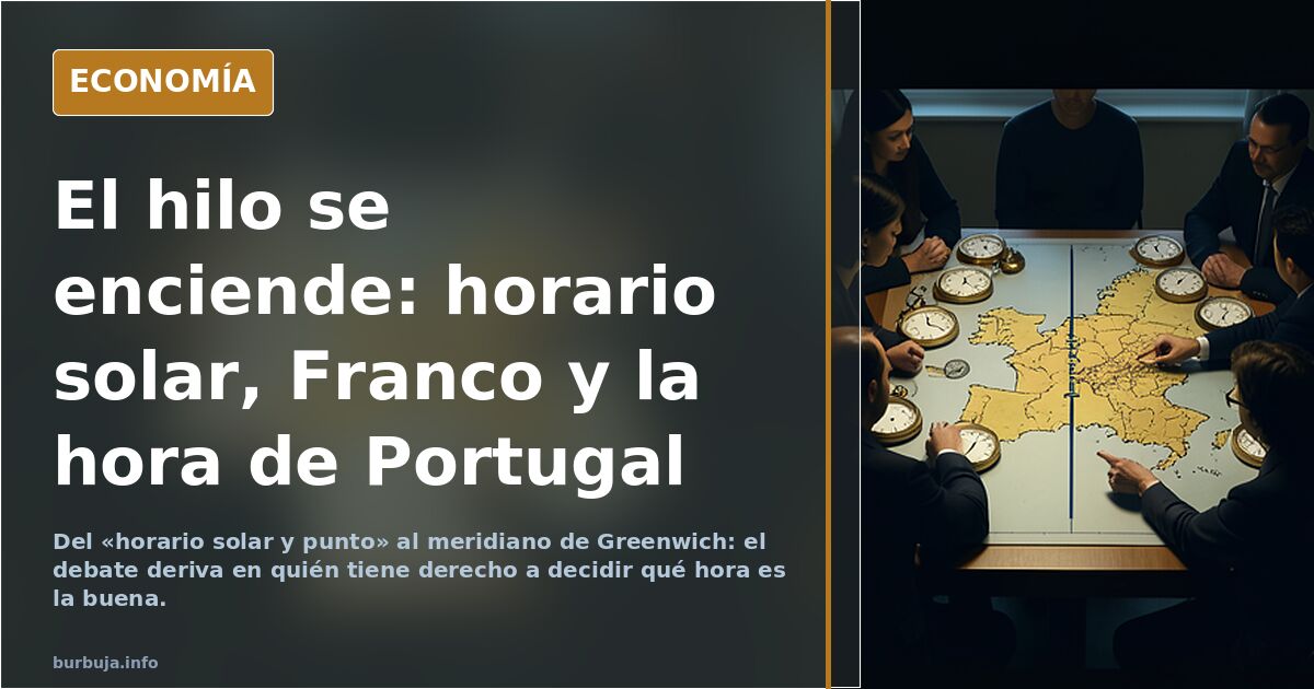 Se cambia la hora