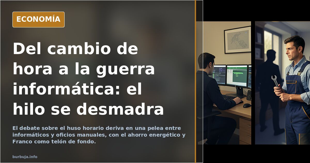 Se cambia la hora