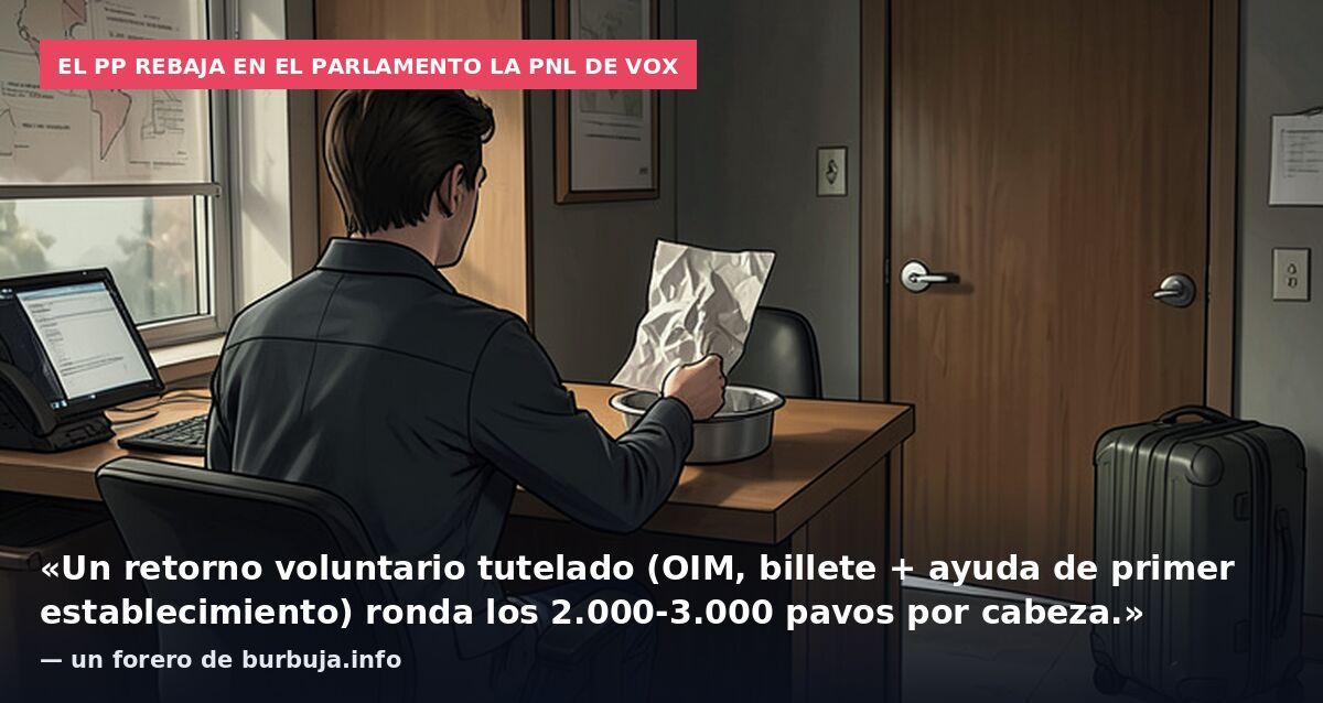 VOX ahora sí eleva el tono en contra de la inmi gración: repatriación, deportaciones y remigración. Pero me cuesta creerlo....