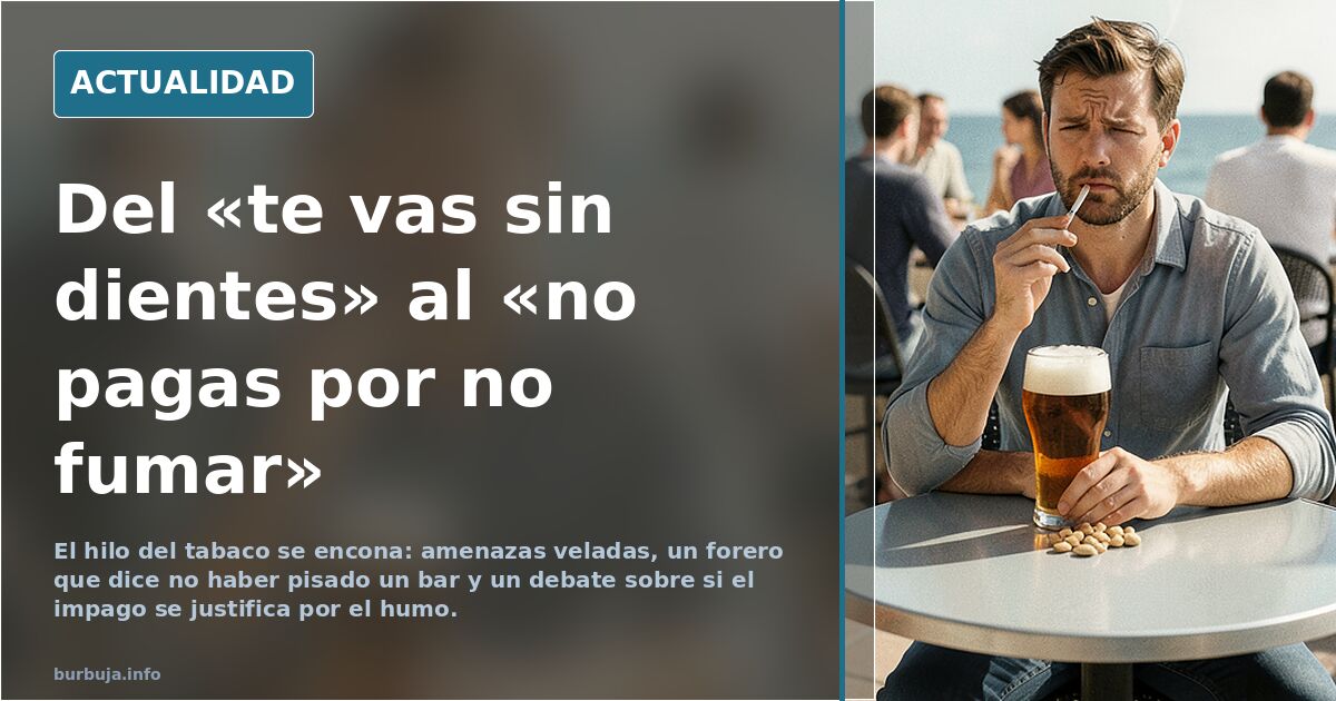 España y la anécdota del tabaco: ¿país sin solución?