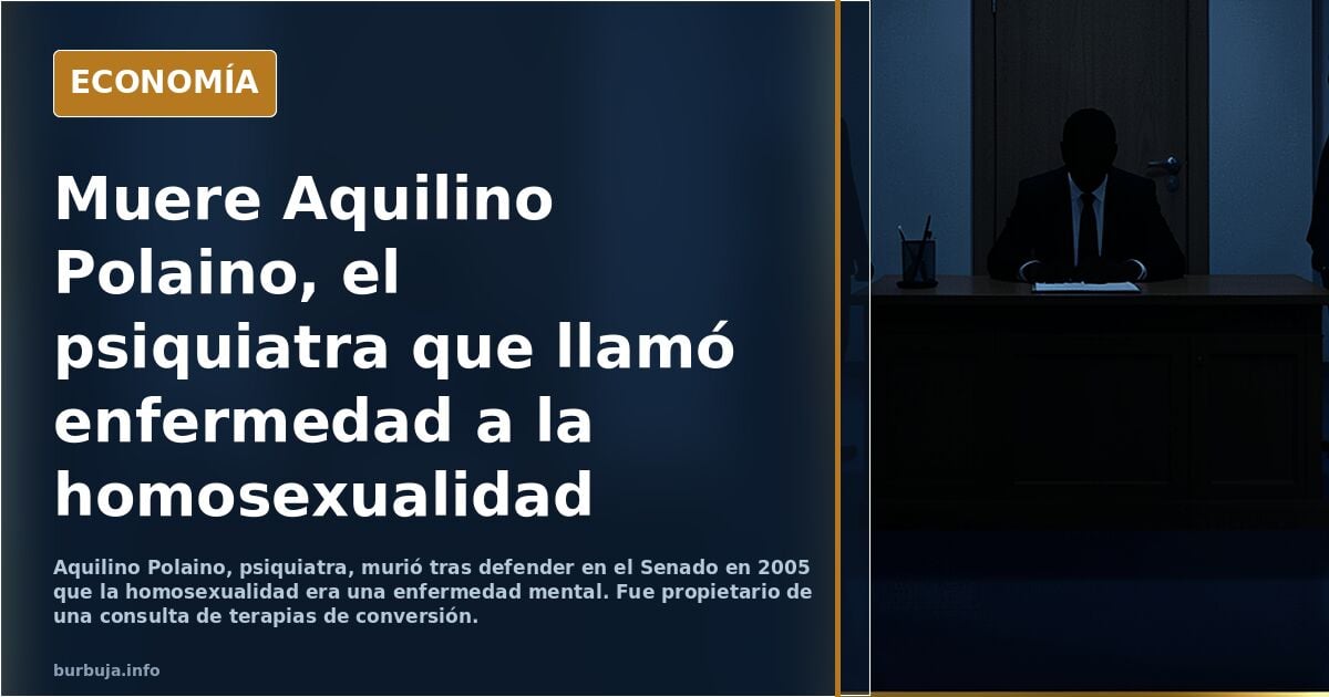 Muere AQUILINO POLAINO. El TORTURADOR DE gaiES que la PP de RAJOY llevo al CONGRESO