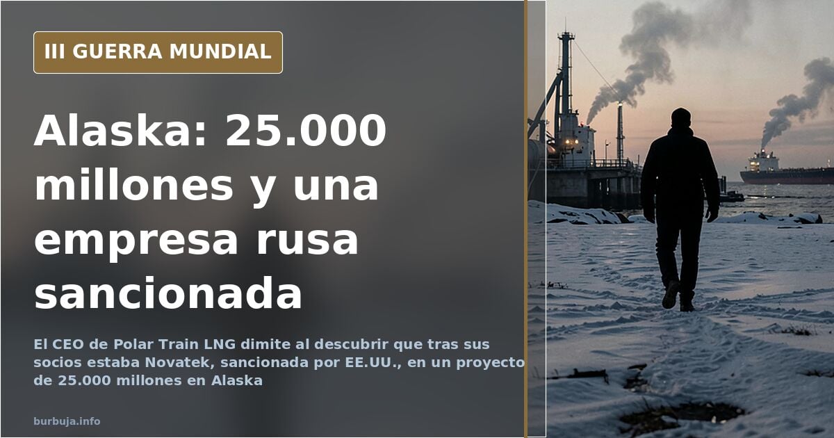 Das 25-Milliarden-Projekt in Alaska bringt Trump in Bedrängnis