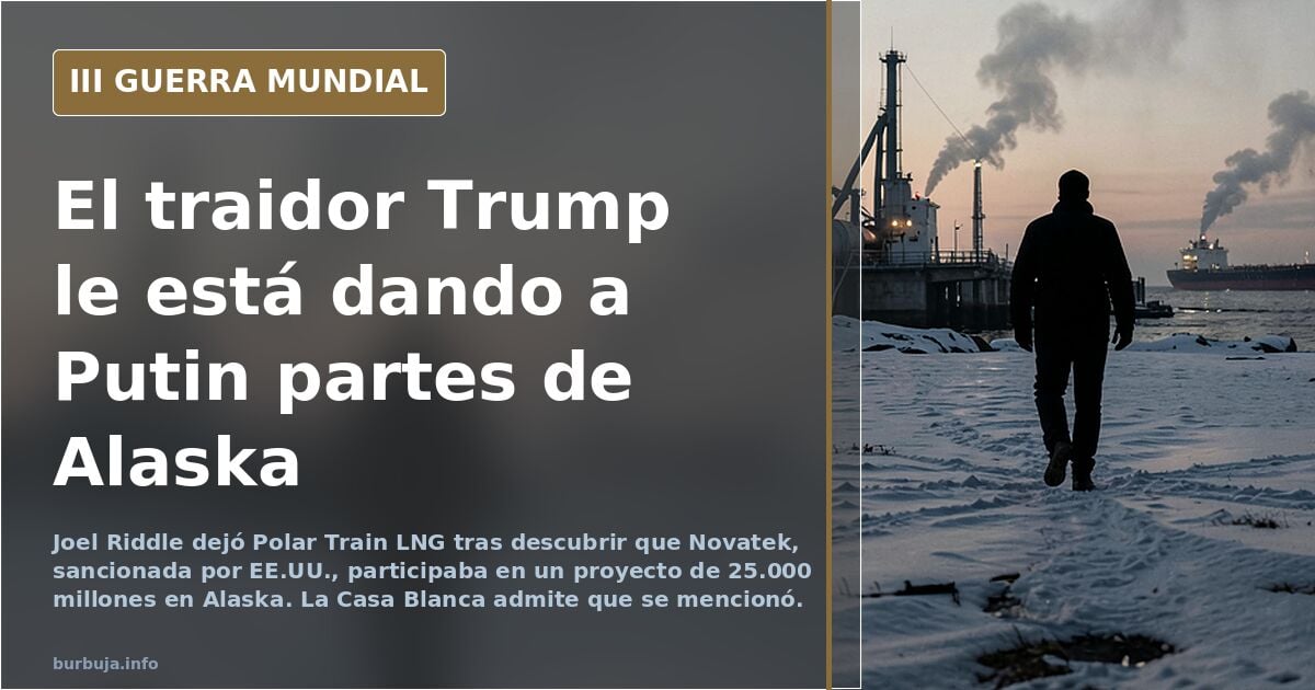 El traidor Trump le está dando a pilinguin partes de Alaska