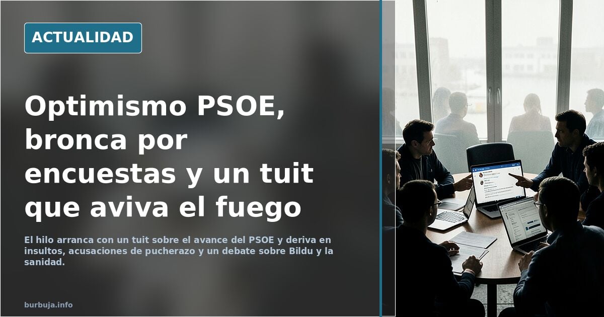 Hay un optimismo sin precedentes en el PSOE