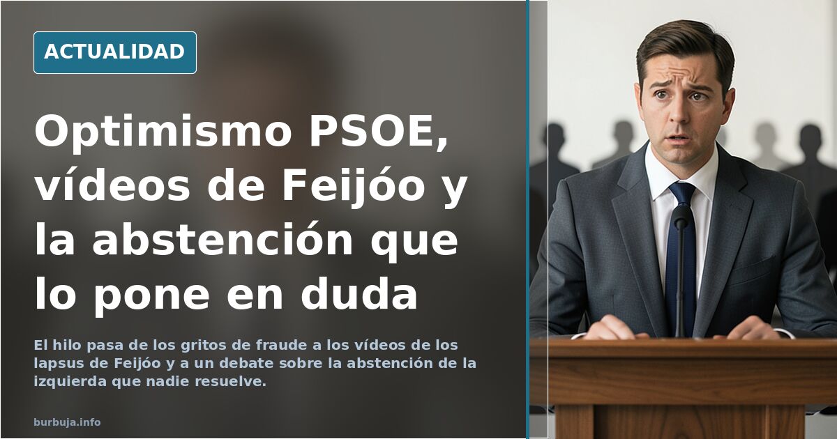 Hay un optimismo sin precedentes en el PSOE