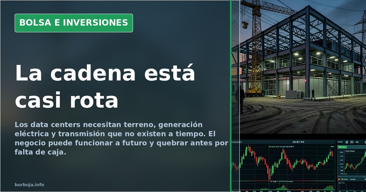 La cadena está casi rota
