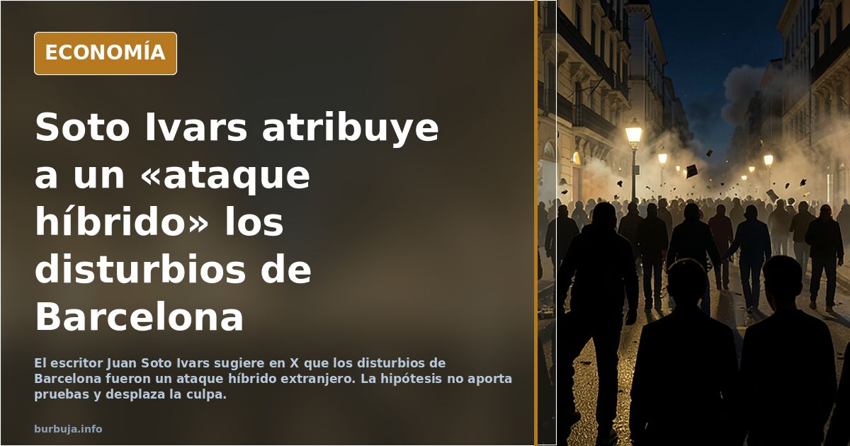 Soto Ivars y lo de Barcelona: ¿tiene razón al culpar a Rusia?