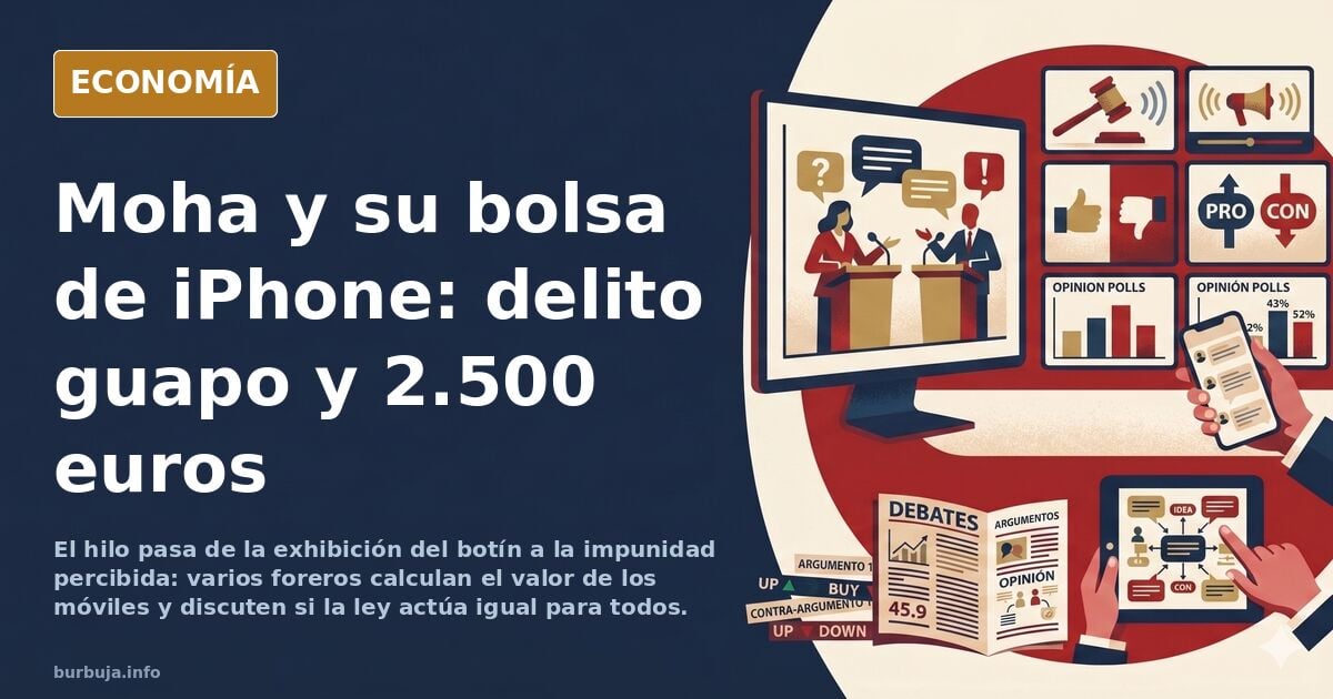 Moha nos enseña los móviles confiscados en una noche dura de trabajo.