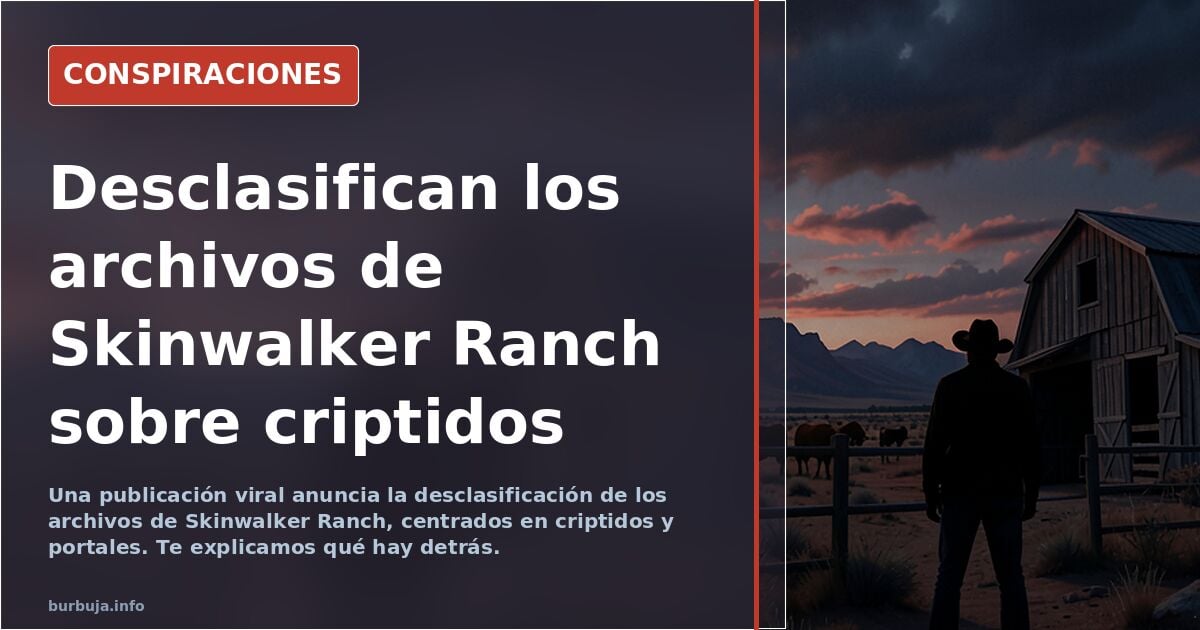 Desclasifican información sobre criptidos