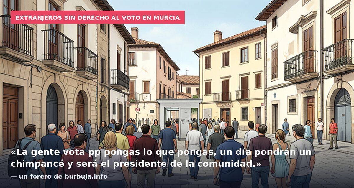 Murcia, ¿la provincia más de derechas de España?