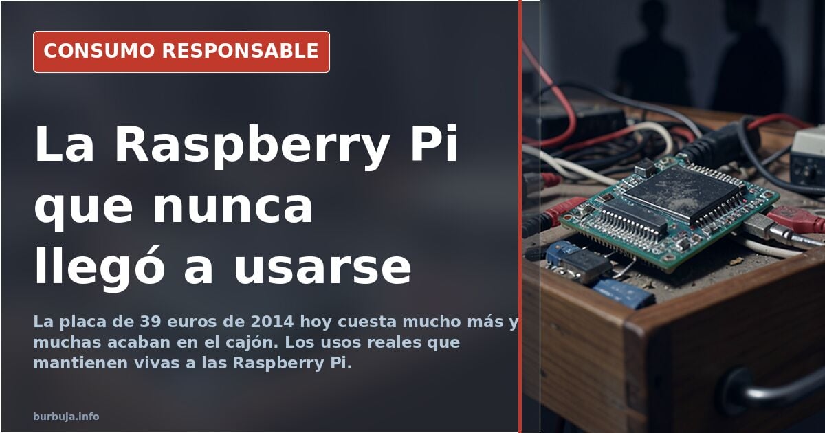 Raspberry Pi: del sueño del servidor casero al cajón del trastero