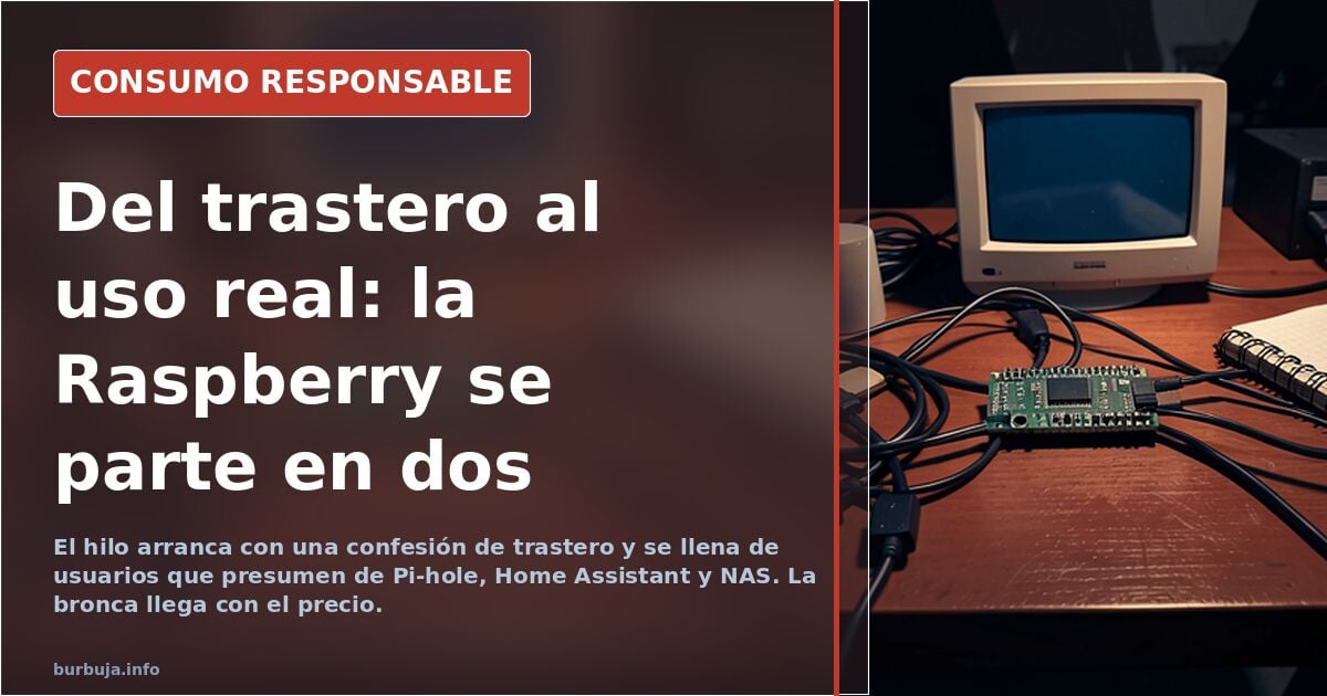 Alguien usa sus raspberry pi, o es un trasto que compras y acaba metido y guardado en un cajón?