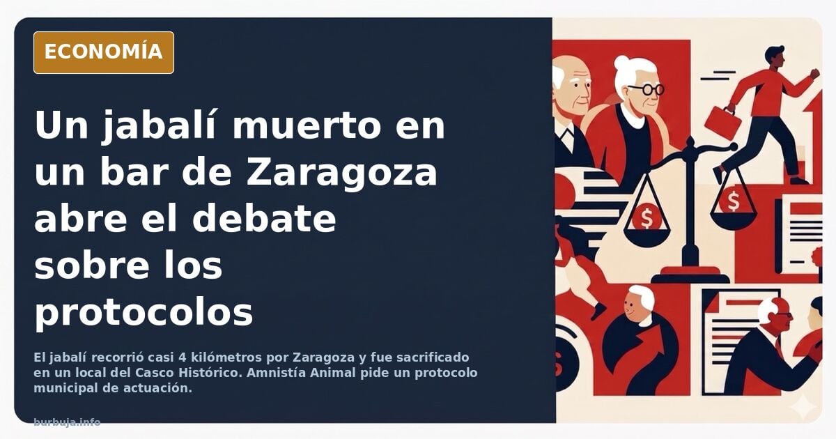 Montan un altar improvisado a las puertas del bar de Zaragoza en el que fue sacrificado un jabalí en plenas Fiestas del Pilar