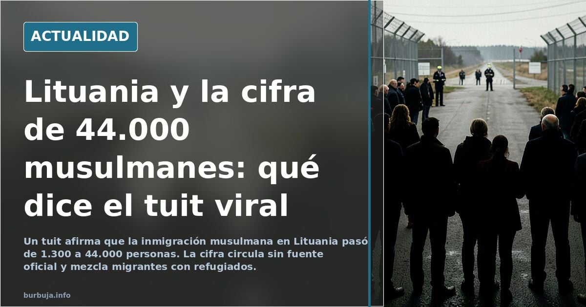 Ya viven 45000 inmigrantes en Lituania: ¿cómo lo veis?
