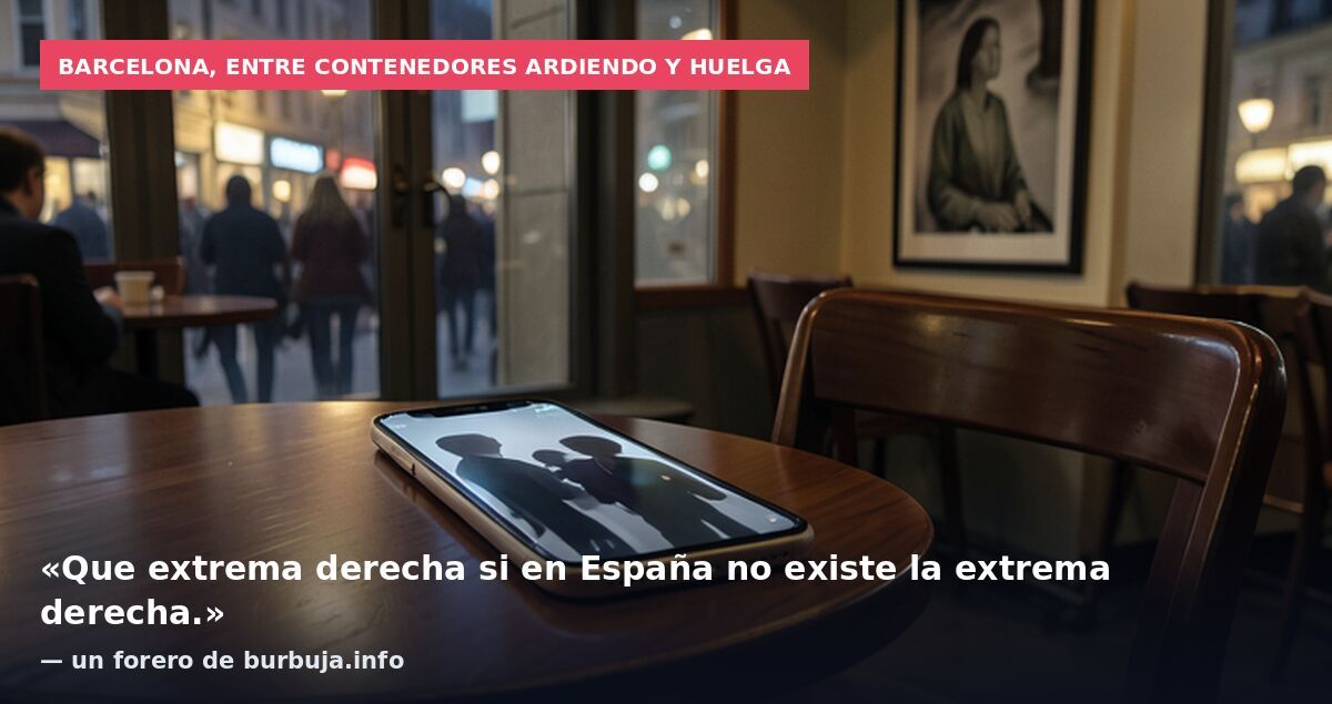 'Alucinación' de Colau: culpa a la extrema derecha de los saqueos de Barcelona