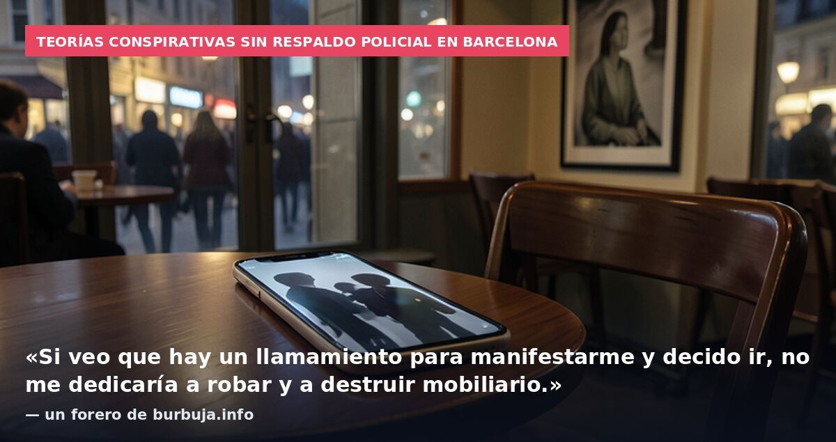 'Alucinación' de Colau: culpa a la extrema derecha de los saqueos de Barcelona