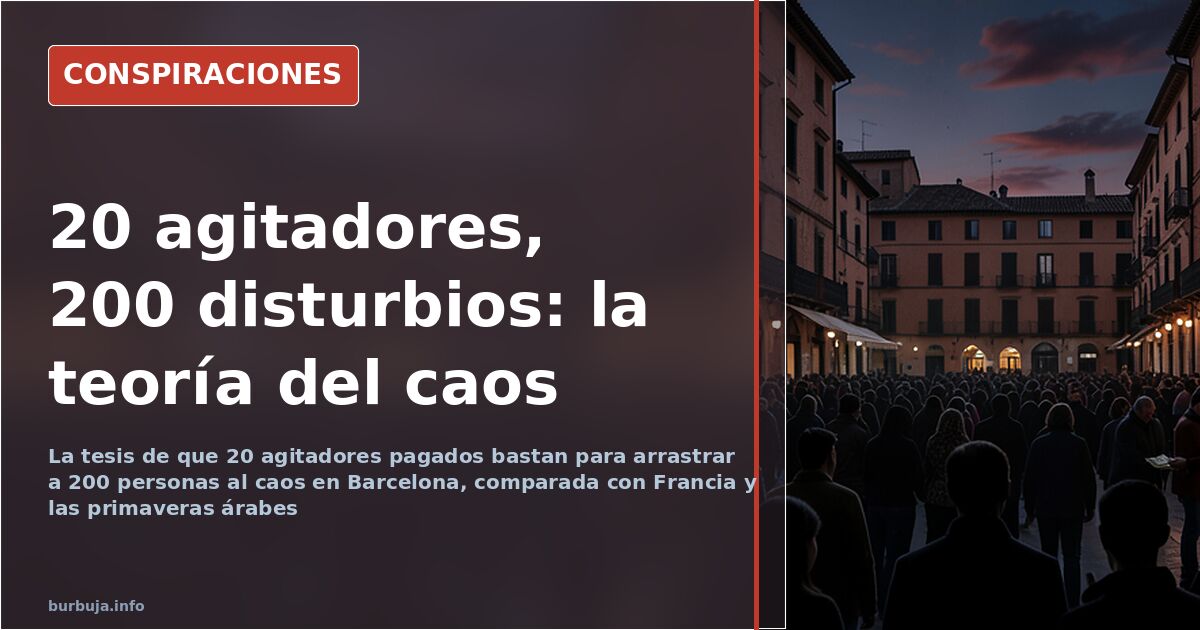 Vehículo calcinado y escaparate destrozado en una calle céntrica tras una noche de disturbios urbanos