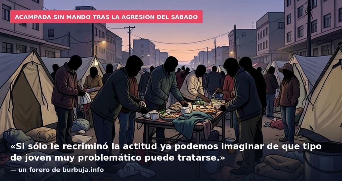 Un joven «muy problemático» agrede sensualmente a una mujer que dormía en la acampada de Sol
