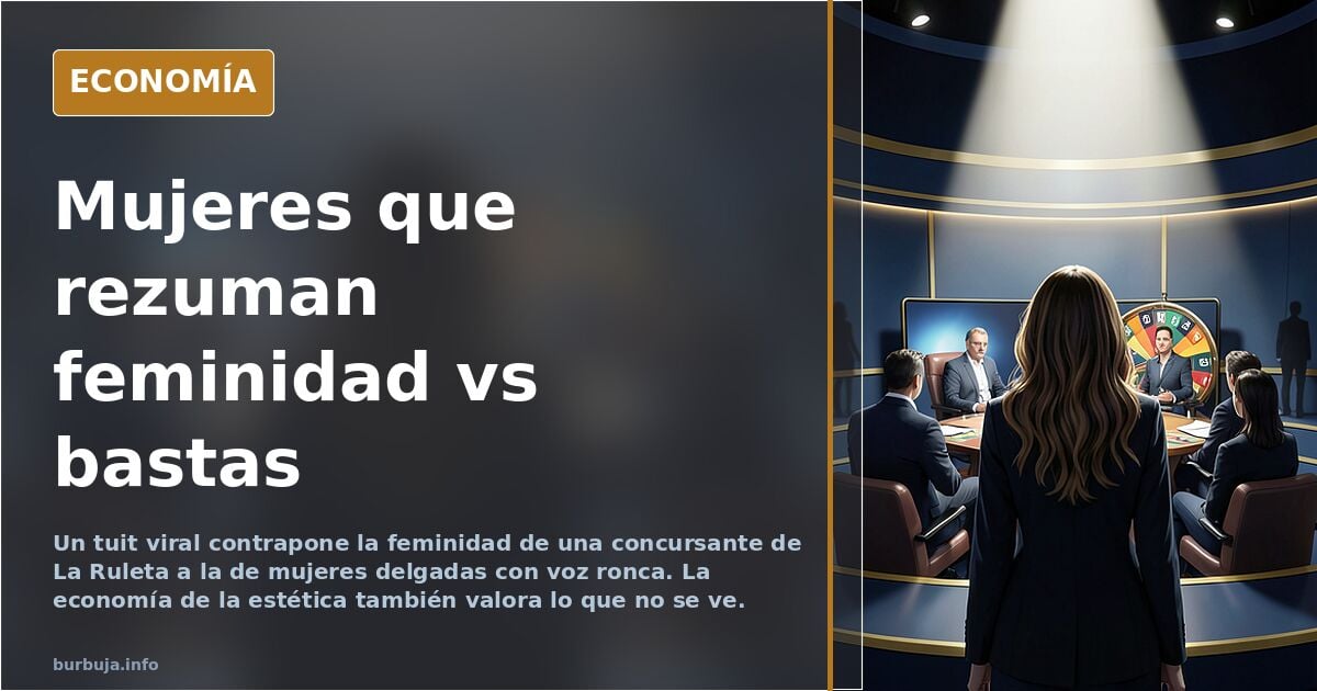 Mujeres que rezuman feminidad frente a las más bastas