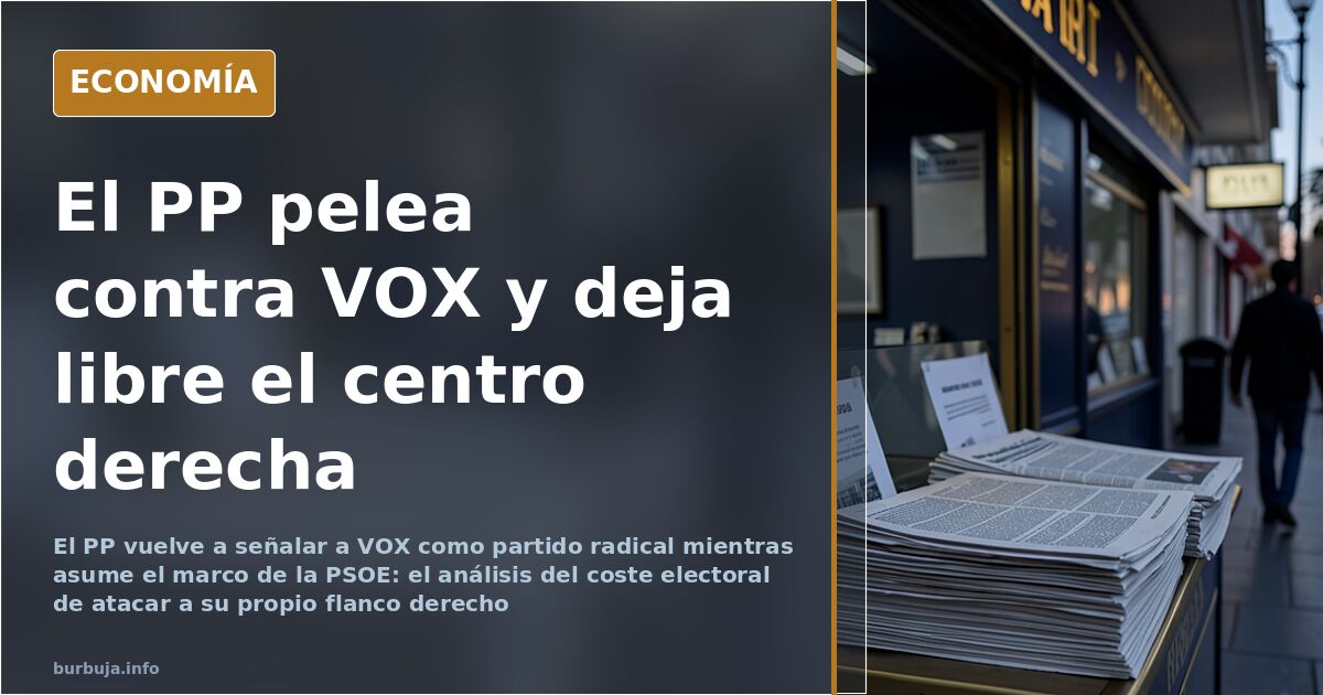 Debate en foro sobre PP, VOX y el desencanto con el voto