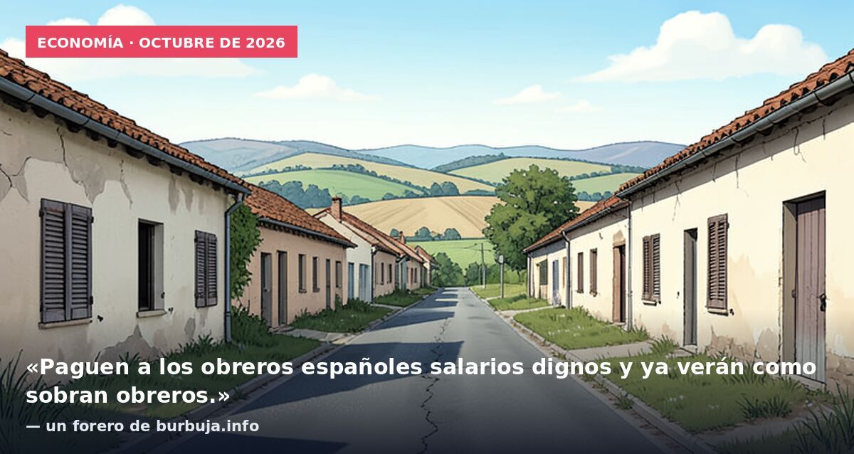 El confidencial TE AMENAZA: Sin inmi gración, No HAY VIVIENDAS