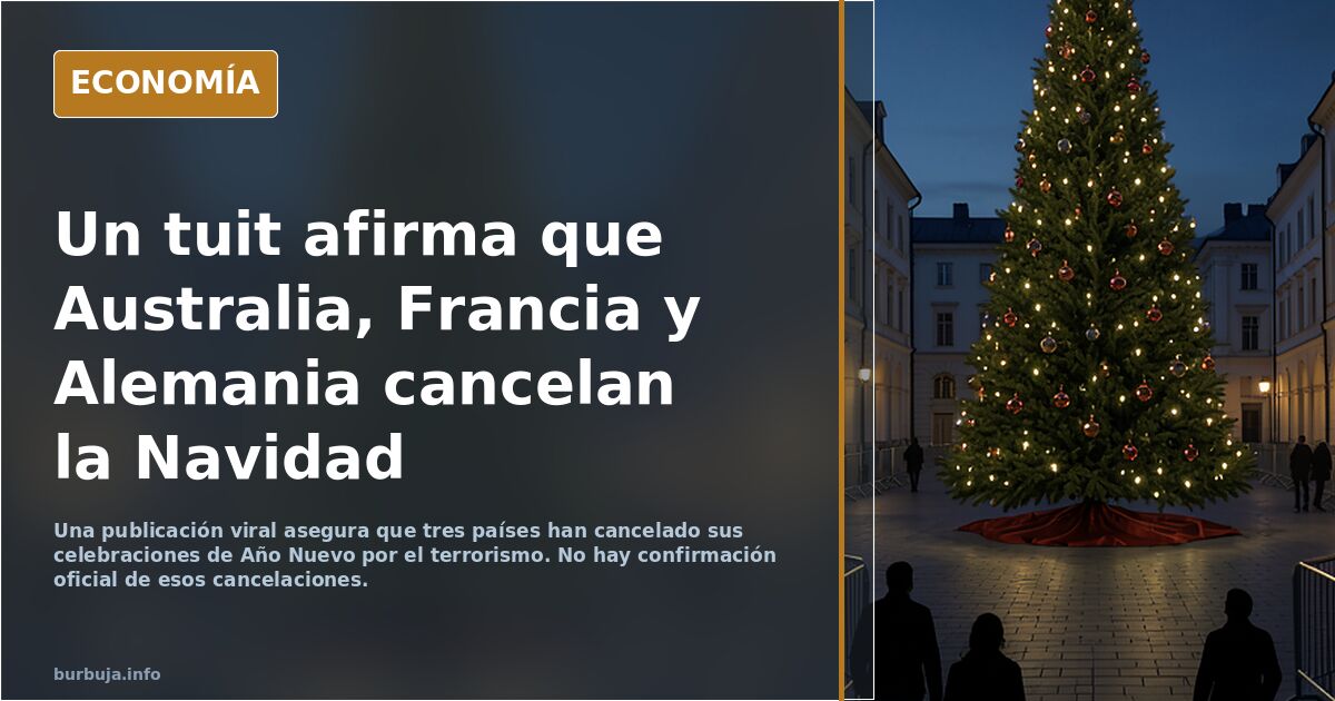 Sin Navidad este año en rl corazón de Europa.