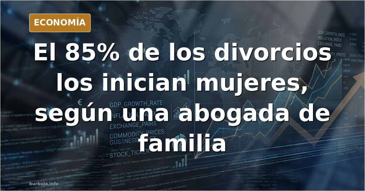 Elena Martín, planificadora de divorcios: "El 85% de las rupturas las inician las mujeres. Los hombres son unos conformistas".