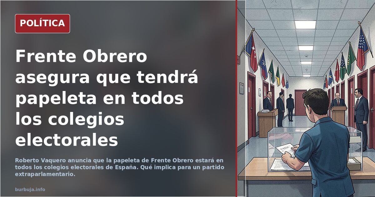 Una buena noticia para la clase trabajadora de España.