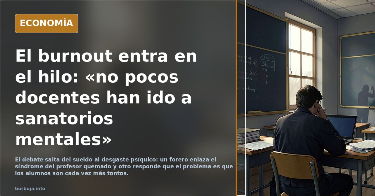 Los profesores madrileños se quejan de que 4200 euros al mes es poco