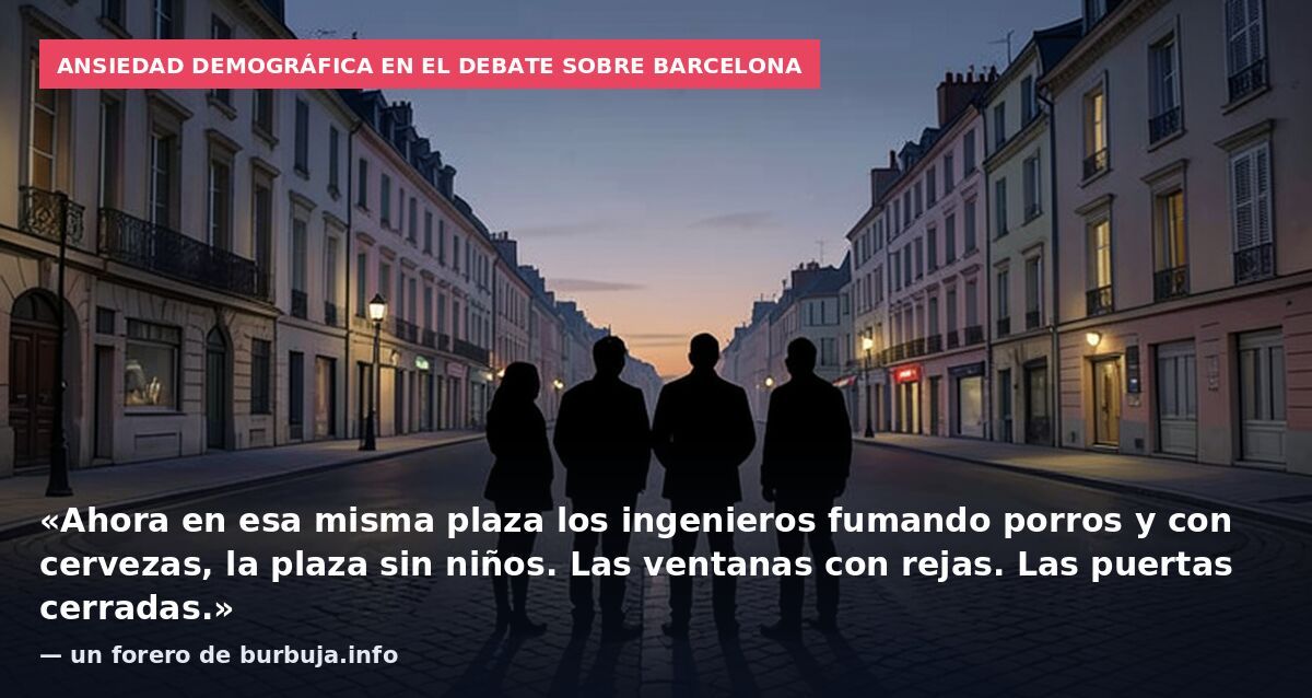 ABC: El vuelco demográfico de Barcelona: los forasteros o descendientes de forasteros son mayoría en todas las edades por debajo de 45 años