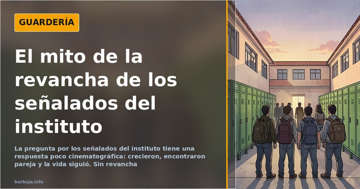 Qué fue de los compañeros que no encajaban en el instituto
