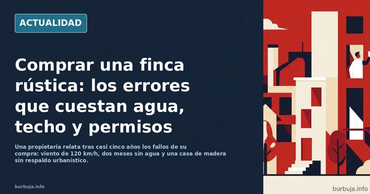 Cometí estos ERRORES al comprar mi FINCA RÚSTICA (y tú los puedes evitar)