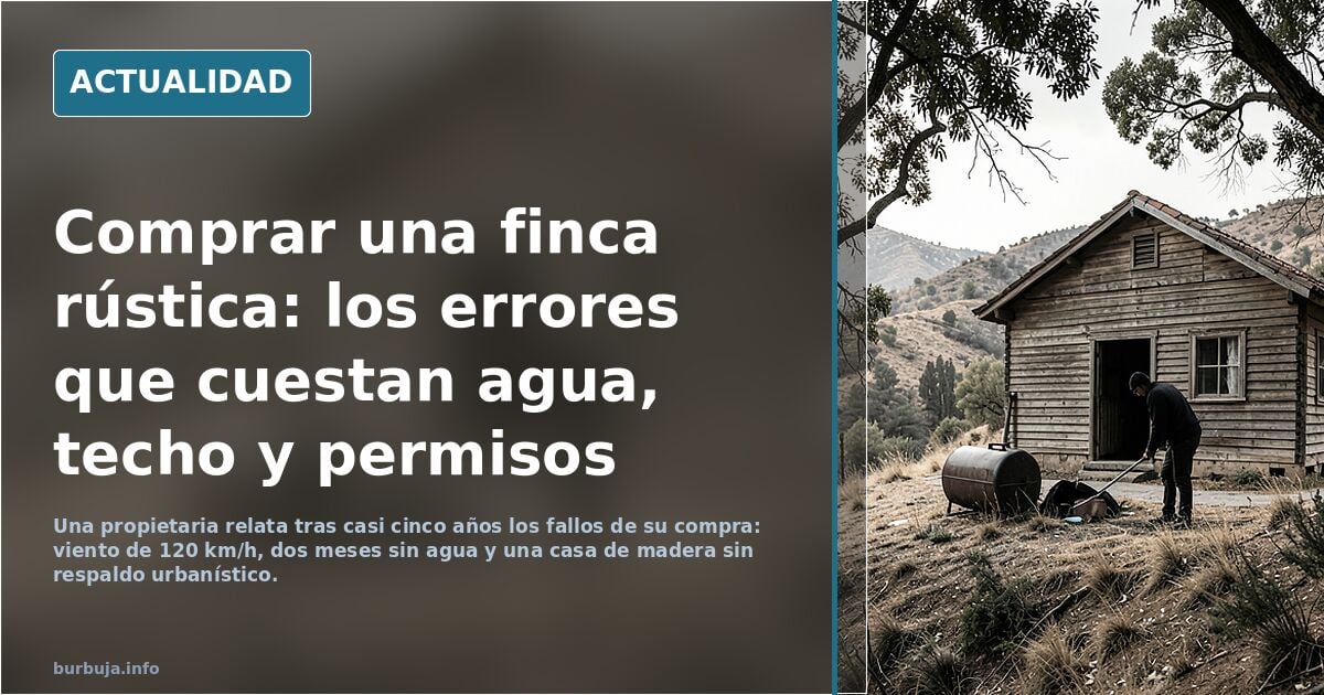 Cometí estos ERRORES al comprar mi FINCA RÚSTICA (y tú los puedes evitar)