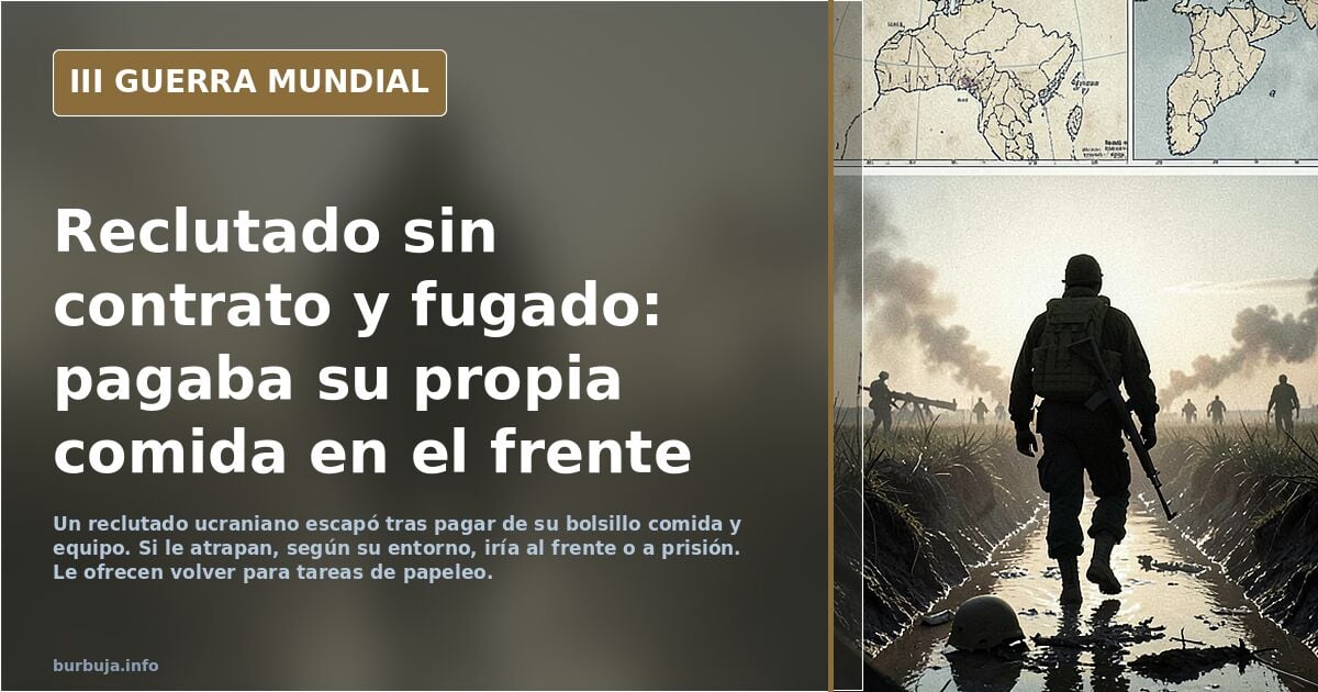 Continuan presionando a mi amigo ucraniano escondido