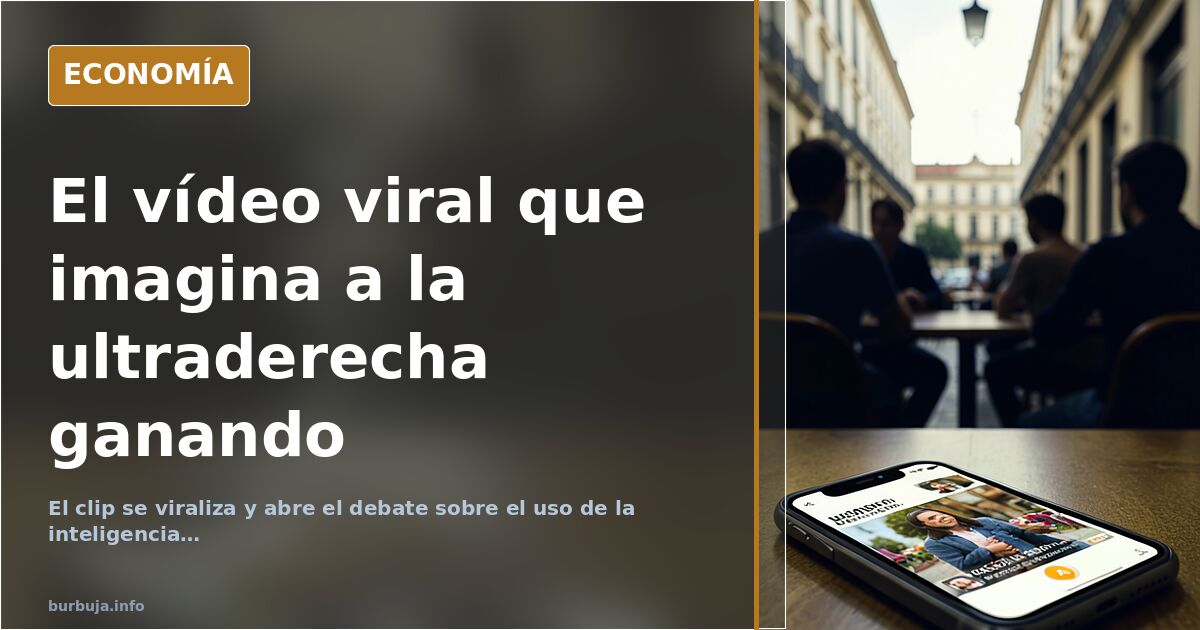 Un vídeo generado por IA imagina a la ultraderecha ganando el 29-N