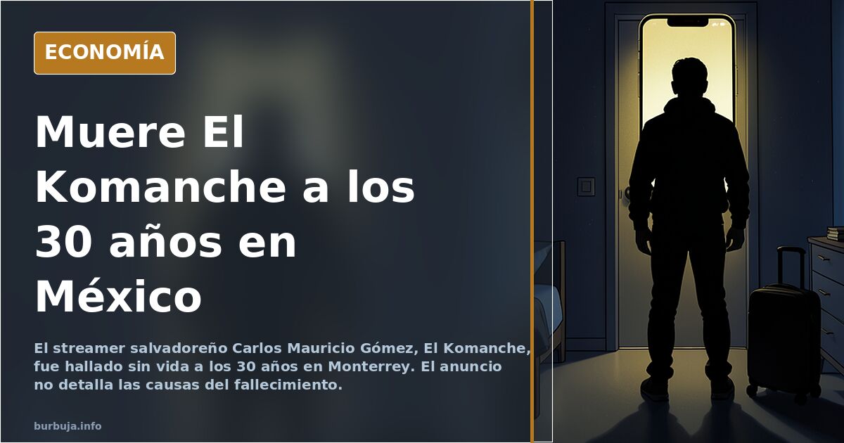 Muere El Komanche a los 30 años en Monterrey, México